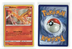 MOLTRES 021/172 BRILLANT STARS HOLO RARE POKEMON TCG NM-LP - Image 3