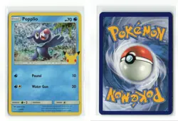 POPPLIO 23/25 25TH ANNIVERSARY MCDONALD'S PROMO HOLO POKEMON TCG LP - Image 3