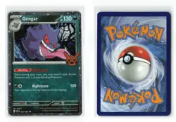GENGAR 057/091 TRICK OR TRADE HOLO POKEMON TCG NM-LP - Image 3