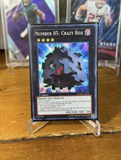 Number 85: Crazy Box - NUMH-EN033 - Super Rare - 1st Edition - Yugioh - Image 1