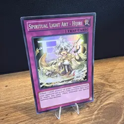 Yugioh Spiritual Light Art - Hijiri GAOV-EN077 Super Rare NM + BONUS HOLO - Image 3