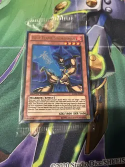Yugioh Legendary Collection 4 Blue Flame Swordsman LC04-EN001 Promo Pack SEALED! - Image 1