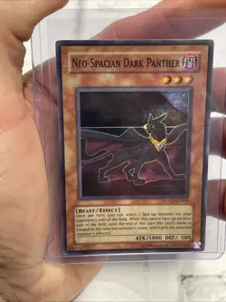 Yugioh! Neo-Spacian Dark Panther - POTD-EN005 - Super Rare Unlimited Edition MP - Image 1
