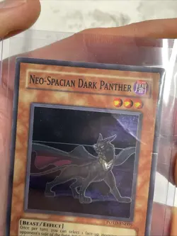 Yugioh! Neo-Spacian Dark Panther - POTD-EN005 - Super Rare Unlimited Edition MP - Image 3