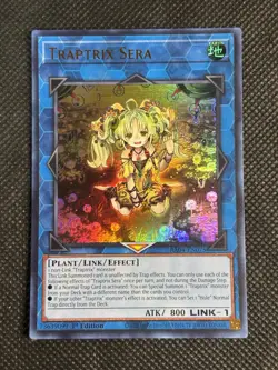 YuGiOh! - Traptrix Sera RA04-EN075 Ultra Rare 1st Edition Near Mint - Image 1