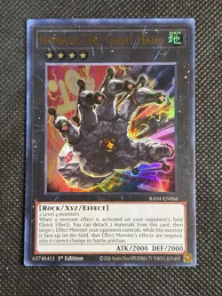 YuGiOh! - Number 106: Giant Hand RA04-EN066 Ultra Rare 1st Edition Near Mint - Image 1