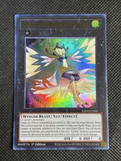 YuGiOh! Lyrilusc - Assembled Nightingale RA04-EN069 Ultra Rare 1st Edition NM - Image 1