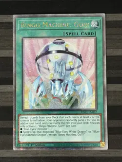 Yugioh | Bingo Machine, Go!!! | RA02 | Quarter Century Rare | 1st Edition | NM - Image 1