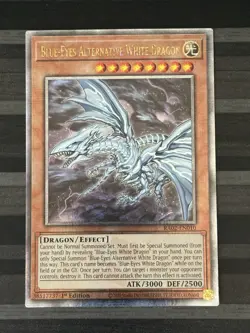 Yugioh | Blue-Eyes Alternative White Dragon | RA02 | Quarter Century Rare | NM - Image 1