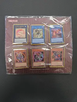 Yugioh Yu-Gi-Oh! 25th Anniversary Rarity Collection 6-piece Pin Set - New - Image 1