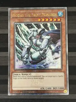 Yugioh | Mobius the Frost Monarch | RA03 | Quarter Century Rare | 1st | NM - Image 1