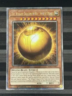 Yugioh | The Winged Dragon of Ra - Sphere Mode | RA01 | Quarter Century | NM - Image 1