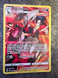 Pokemon Card Houndoom TG10/TG30 Ultra Rare Brilliant Stars LP - Image 1