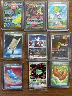Pokemon Mega Evolution Illustration Rare/Ultra Rare Lot-44 Cards NM - Image 1