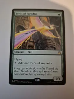 1x Birds of Paradise #133 Rare - MTG Ravnica Remastered Regular Card - NM x1 - Image 1