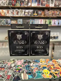 Gamersupps vCard Card Sleeves X2 NEW UNOPENED - Image 1