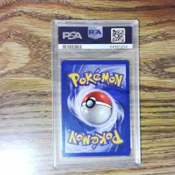 Saquedeneu (Tangela) 66/102 Graded French Base Pokemon Card - PSA 8 1st edition - Image 4
