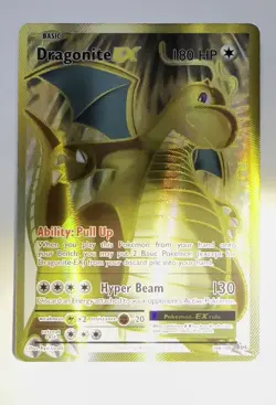 Pokemon XY Evolutions Full Art Ultra Rare Holo Card #106/108 Dragonite EX - Image 2