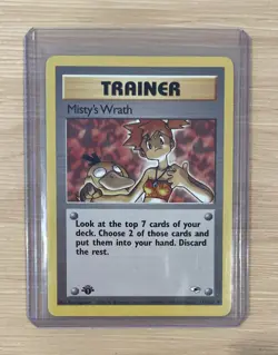 Pokemon TCG Misty's Wrath Gym Heroes Card 114/132 LP Condition (1st Edition) - Image 1