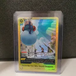 One Piece TCG You're the One Who Should Disappear OP06-115 R AR Event Card eng - Image 1
