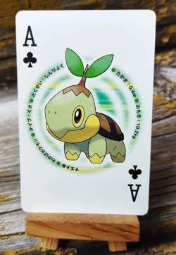 Turtwig - 2007 Dialga Diamond & Pearl Poker Deck - Pokemon Playing Card - Image 1