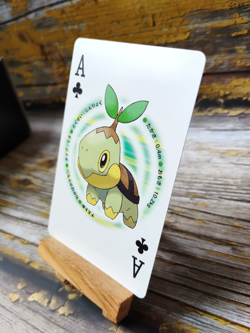 Turtwig - 2007 Dialga Diamond & Pearl Poker Deck - Pokemon Playing Card - Image 2