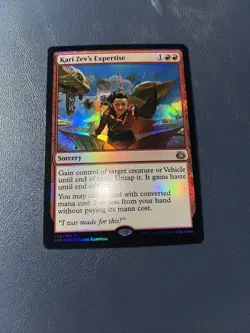 Kari Zev's Expertise FOIL Aether Revolt Red Rare MAGIC CARD ABUGames - Image 1