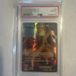 Charizard EX - Full Art Holo XY Flashfire Pokemon Card #100/106 PSA 8 Mint - Image 1