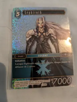 Carte Card Final Fantasy TCG Opus 1 Sephiroth 044-R Foil - Image 1