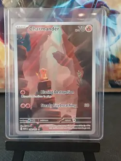 Charmander 168/165 Scarlet & Violet 151 English Pokemon Card NM - Image 2