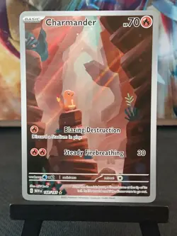 Charmander 168/165 Scarlet & Violet 151 English Pokemon Card NM - Image 4