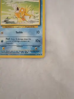 Pokemon TCG Magikarp Base Set 35/102 Vintage WOTC Card LP - Image 5