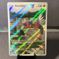 Pokemon TCG Koraidon Black Star Promo Card SVP014 Full Art Holo - Image 1