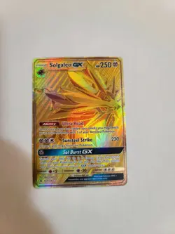 Solgaleo GX Ultra Prism Secret Rare 173/156 Pokemon Card - Image 1