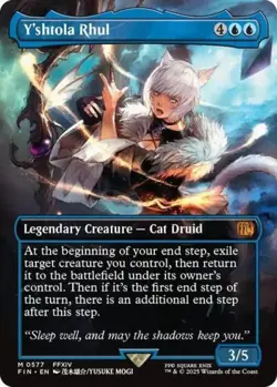 MTG English Y'shtola Rhul (Borderless) NM Foil Universes Beyond: FINAL FANTASY - Image 1