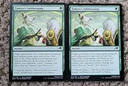 2x X2 Tamiyo's Safekeeping Kamigawa: Neon Dynasty Regular Magic MTG NM-LP - Image 1