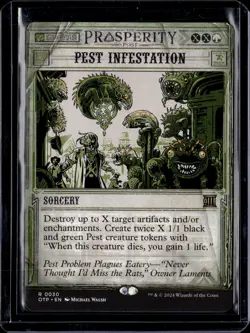Pest Infestation - 30 - OTJ - NM - MTG Magic the Gathering - Image 1