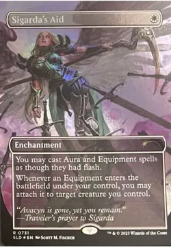 [1x] Sigarda's Aid (0731) - Foil Near Mint, English Secret Lair MTG Magic - Image 1