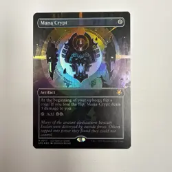 [1x] Mana Crypt - Foil - Borderless Near Mint, English Special Guest MTG Magic - Image 1