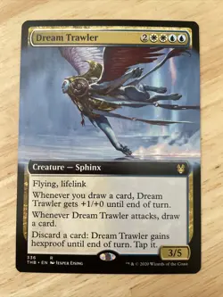 MTG Dream Trawler Theros Beyond Death #336 Extended Art Regular Rare NM/M - Image 1