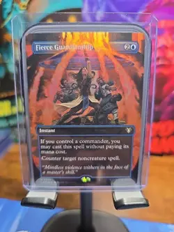 Fierce Guardianship (Borderless) Commander Masters Foil - Image 1