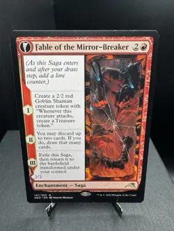 MTG Kamigawa Neon Dynasty Fable of the Mirror-Breaker Regular Rare NM! - Image 1