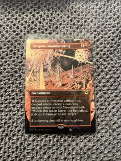 Weapons Manufacturing (Borderless) (Foil) - MTG Edge of Eternities - Image 1