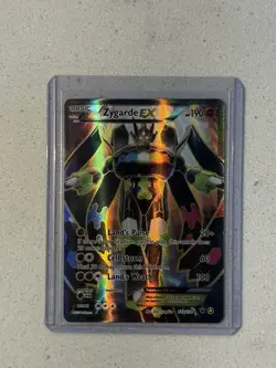 Pokemon Zygarde EX 54a/124 Fates Collide Alternate Full Art Promo MEGA POWERS - Image 1