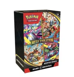 Pokemon TCG Mega Evolution Booster Bundle 6 Packs Factory Sealed - Image 1