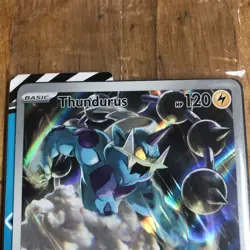 Pokemon Black Bolt TCG Thundurus SV209 Black Star ETB Promo Sealed ENGLISH B - Image 4