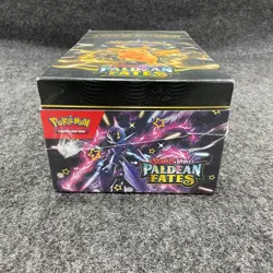 POKEMON Scarlet & Violet Paldean Fates Booster Bundle Display, Sealed, Worn - Image 2