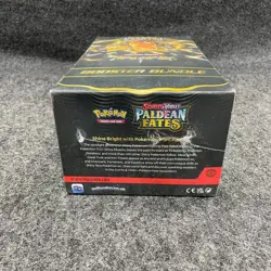 POKEMON Scarlet & Violet Paldean Fates Booster Bundle Display, Sealed, Worn - Image 4