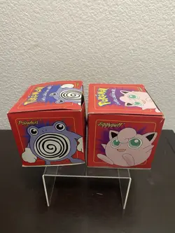 Pokemon Ball 1999 Jigglypuff & Poliwhirl 23k Gold Plated Trading Card Lot Of 2 - Image 1