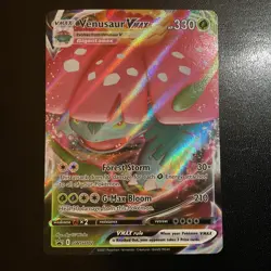 Pokemon TCG Venusaur VMAX SWSH102 Full Art Holo Black Star Promo NM - Image 2